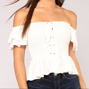 Anaith Off The Shoulder Top NWOT